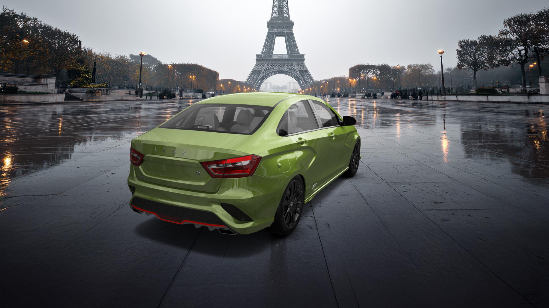 Lada Vesta 4 Door Saloon 2016 tuning