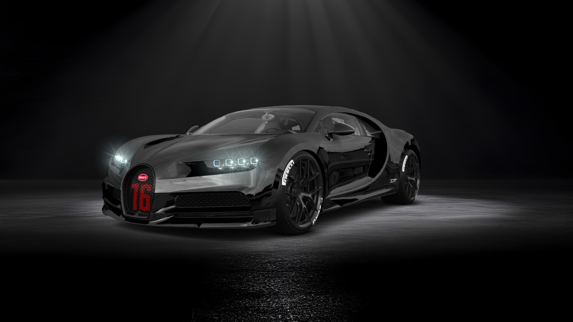 Bugatti Chiron 2 Door Coupe 2016