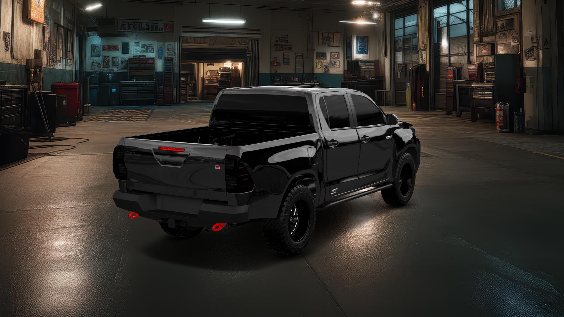 Toyota Hilux Double Cab 4 Door pickup truck 2015 이미지
