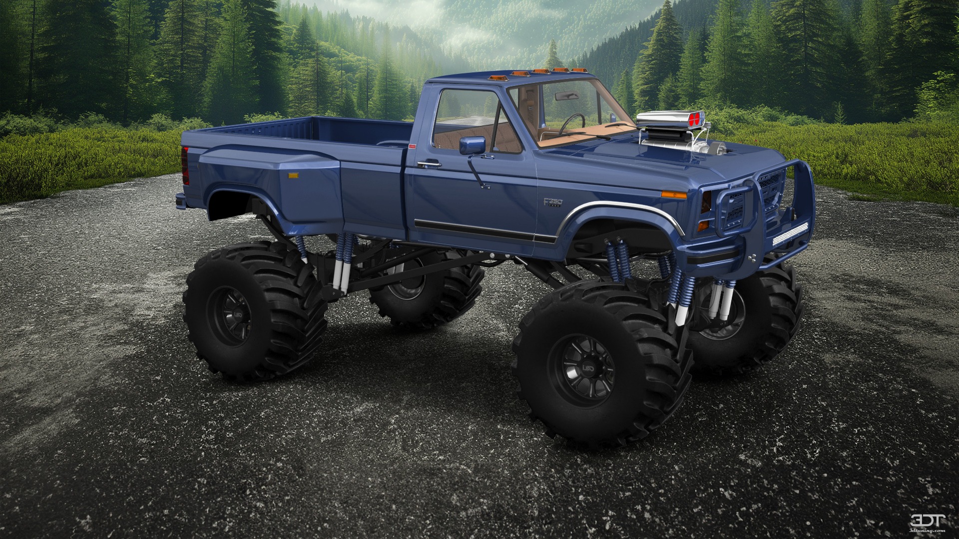 Ford F-350 Dually Regular Cab 2 Door pickup truck 1980 tuning