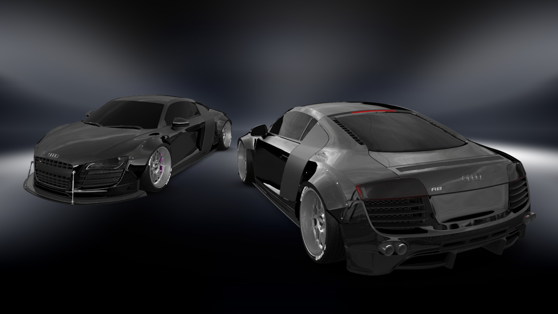 Audi R8 2 Door Coupe 2008 tuning