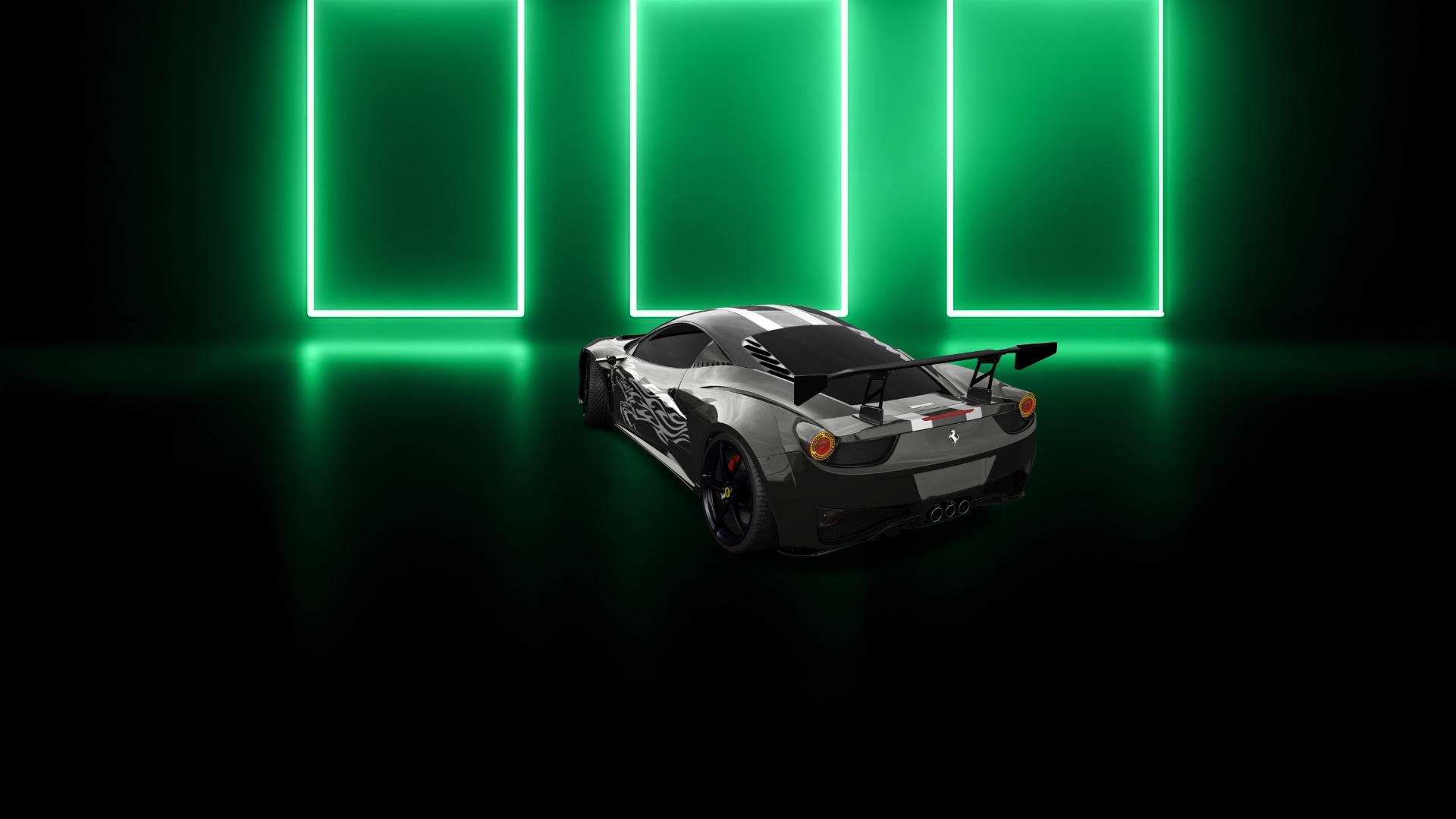 Ferrari 458 Italia 2 door spider 2010 tuning