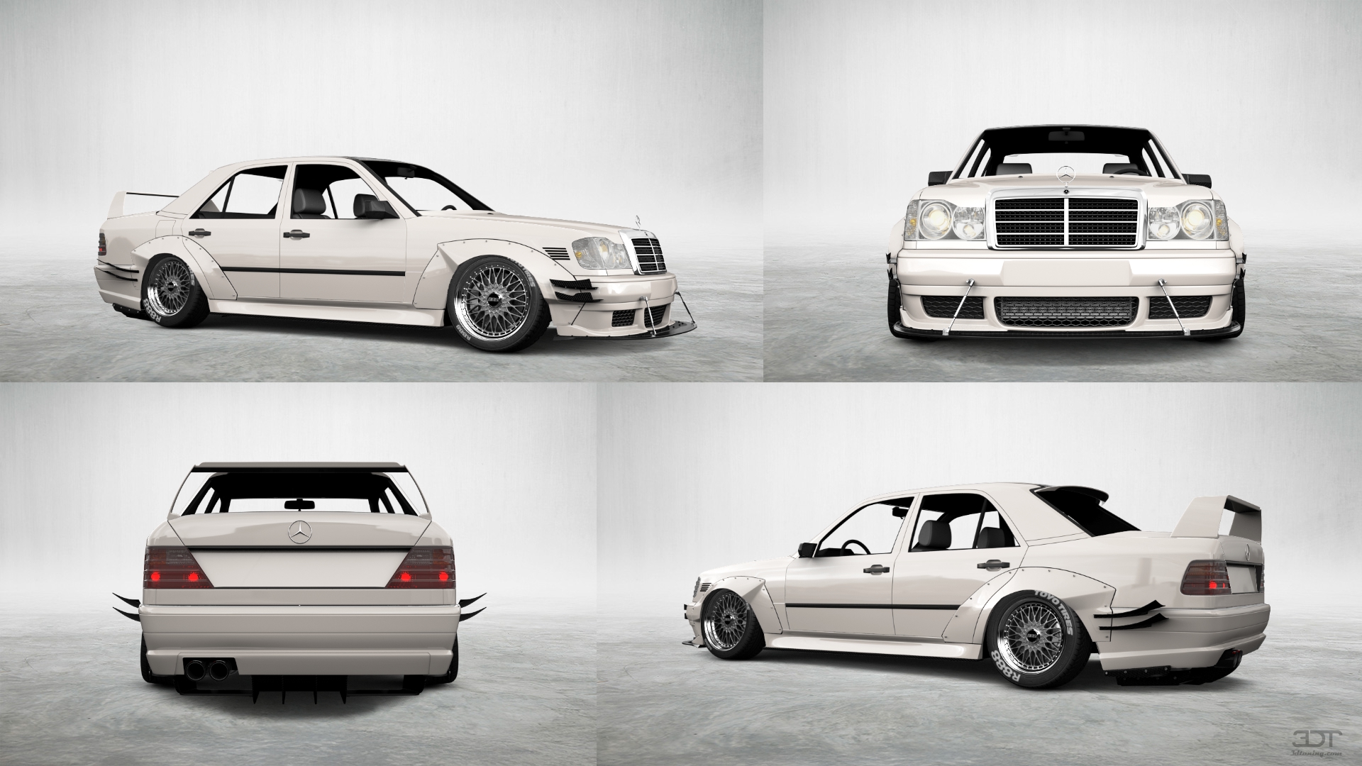 Mercedes E-Class Sedan 1984 tuning