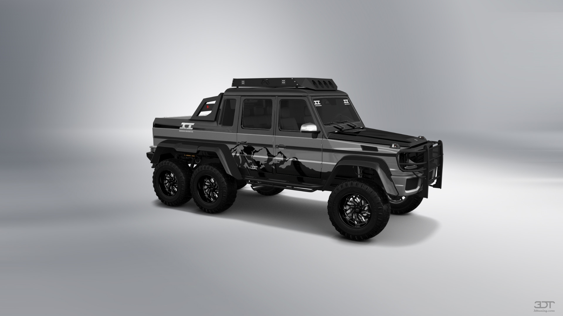 Mercedes G 63 AMG 6x6 4 Door pickup truck 2013 tuning