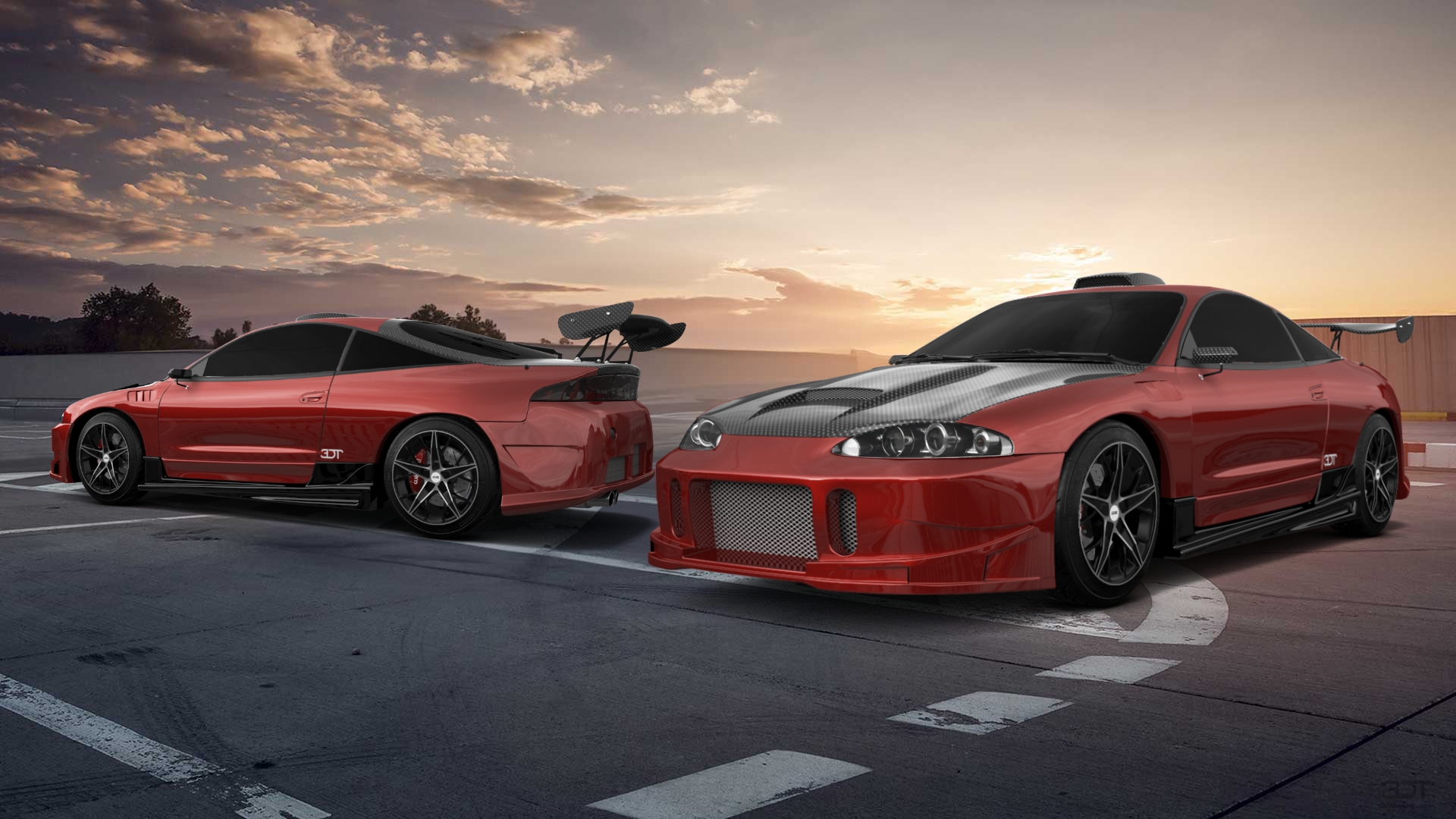 Mitsubishi Eclipse GSX Coupe 1995 tuning