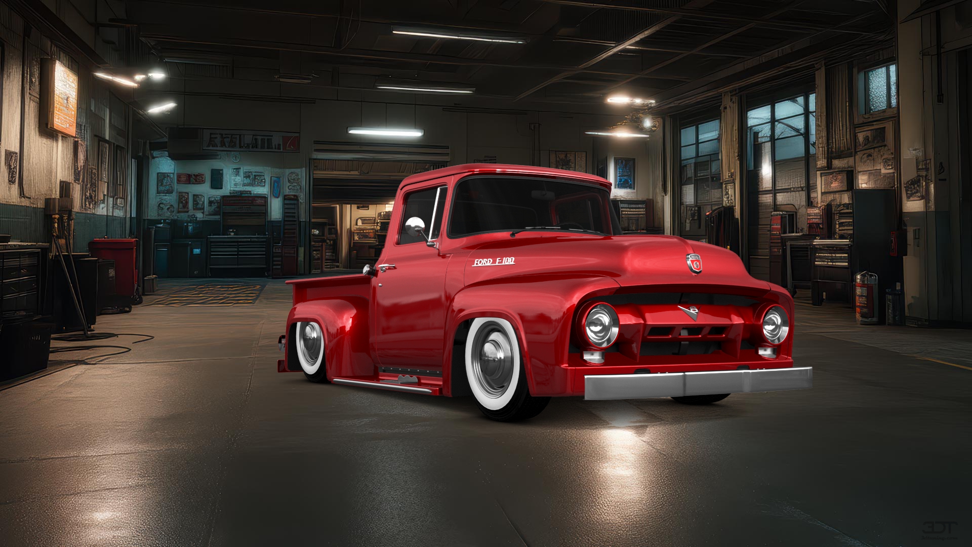 Ford F-100 2 Door truck 1956 tuning