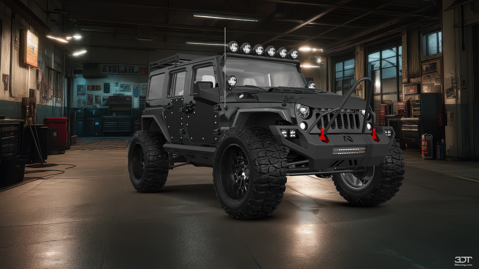 Jeep Wrangler Unlimited JK Rubicon Recon 4 Door SUV 2017 tuning