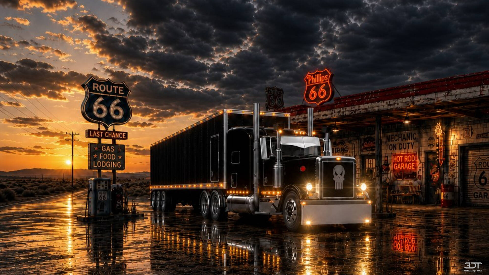 Peterbilt 359 Truck 1987 tuning
