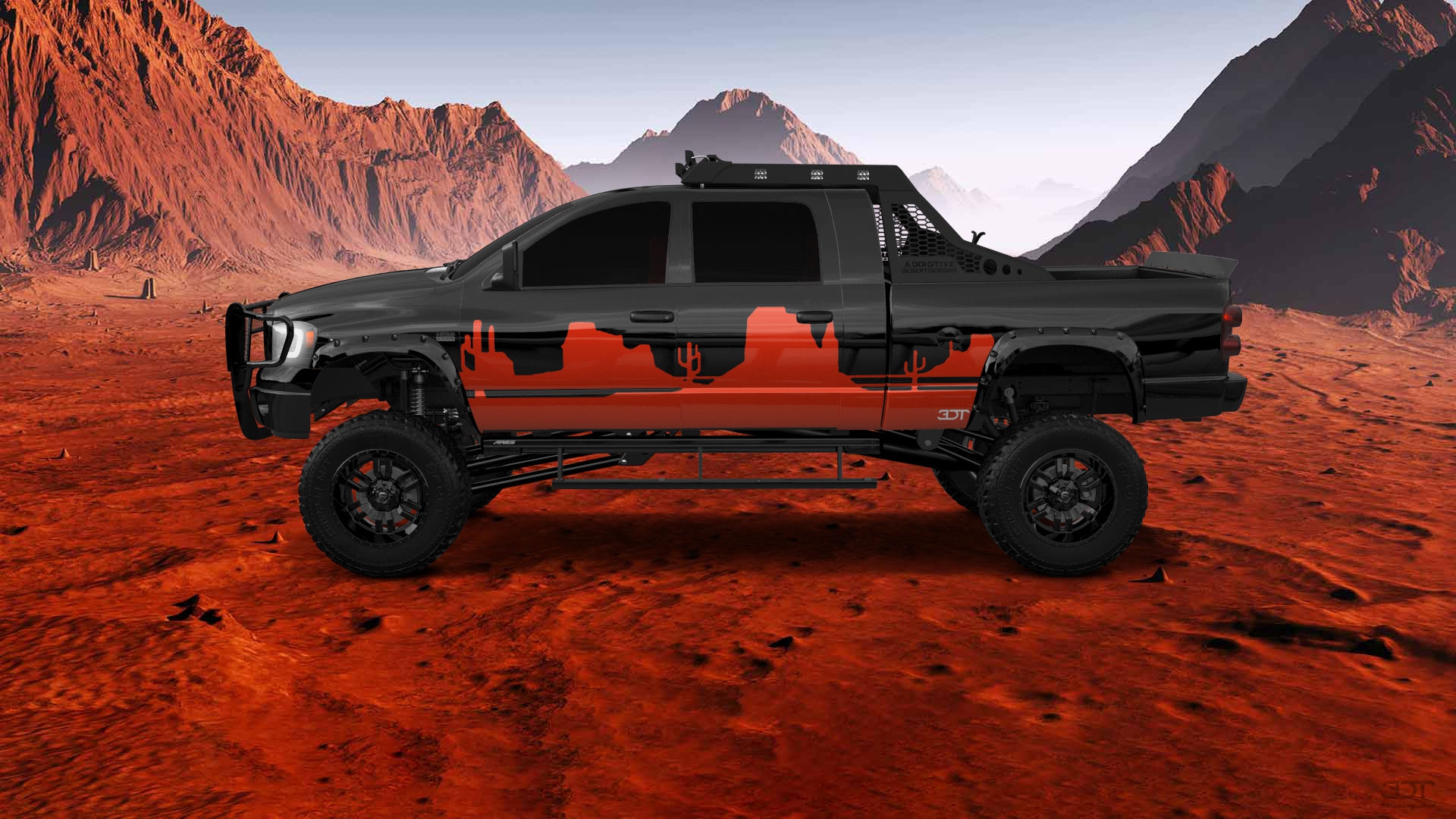 Dodge Ram 2500 4 Door pickup truck 2007 tuning