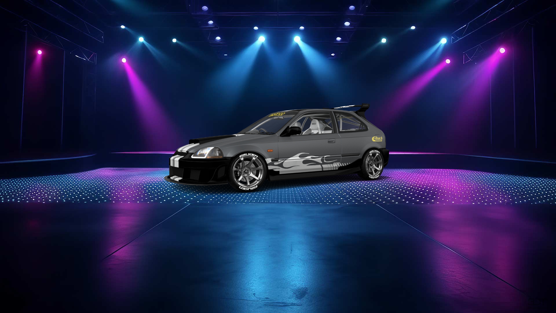 Honda Civic 3 Door Hatchback 1997 Imagens
