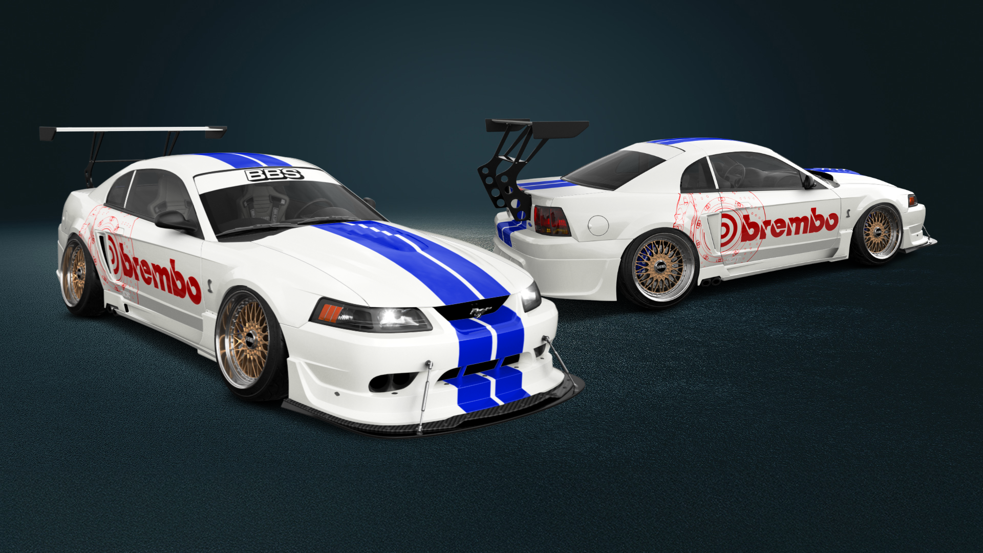 Ford Mustang 2 Door Coupe 2000 tuning