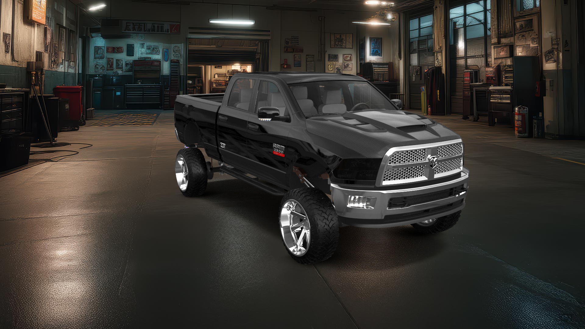 Dodge Ram 2500 4 Door Truck 2014 tuning