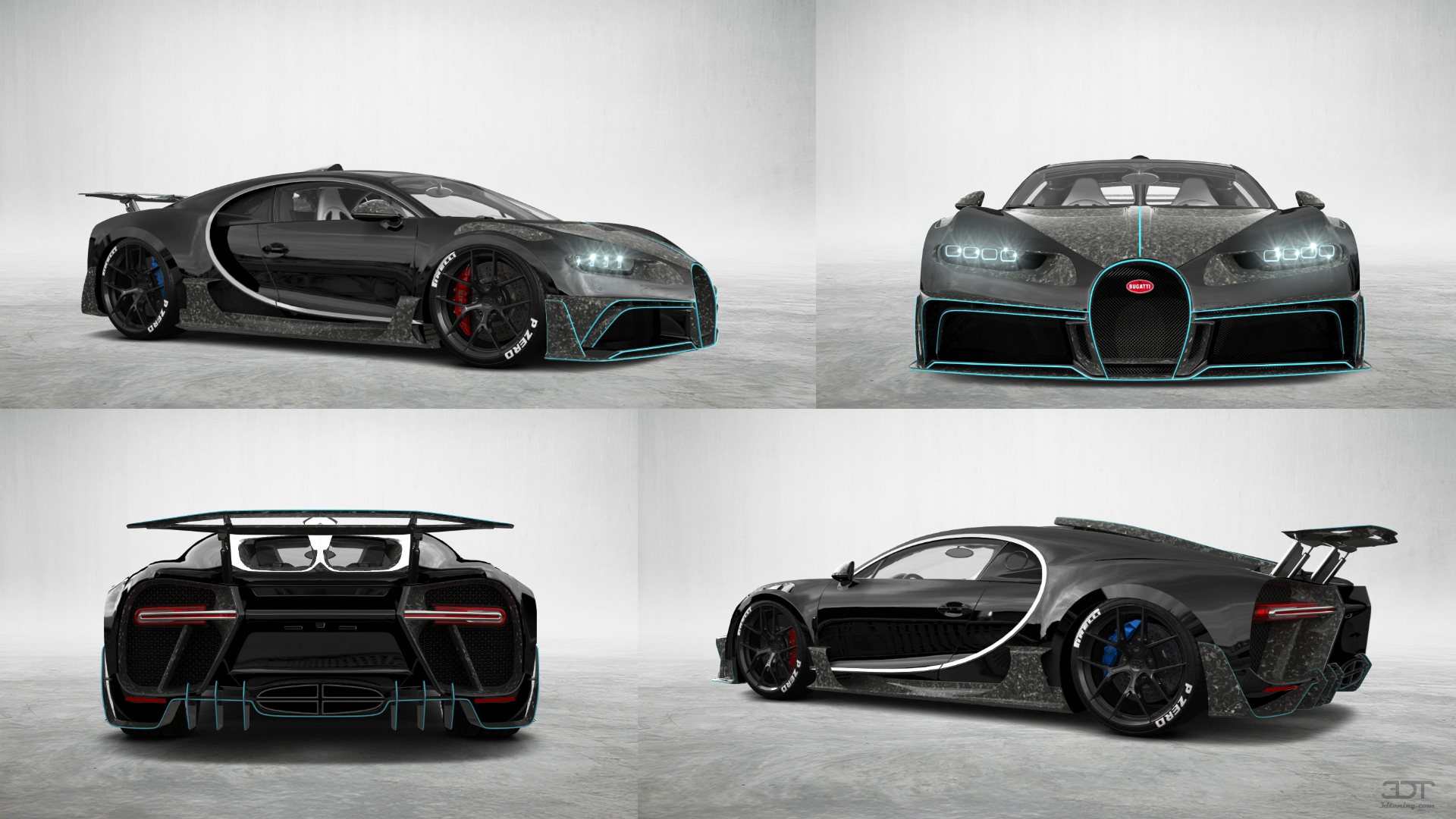 Bugatti Chiron 2 Door Coupe 2016