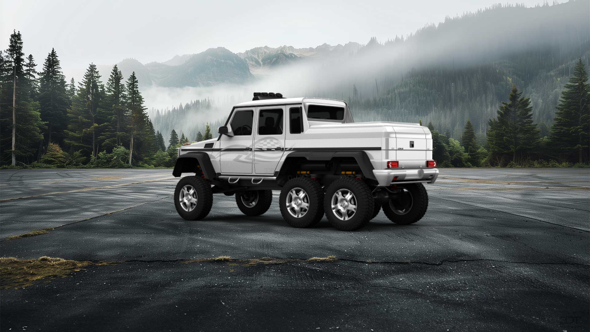 Mercedes G63 AMG 6x6 Luxury SUV 2013 tuning