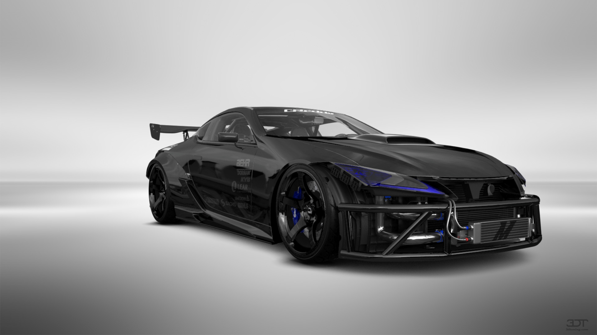 Lexus LC500 2 door fastback coupe 2017 tuning