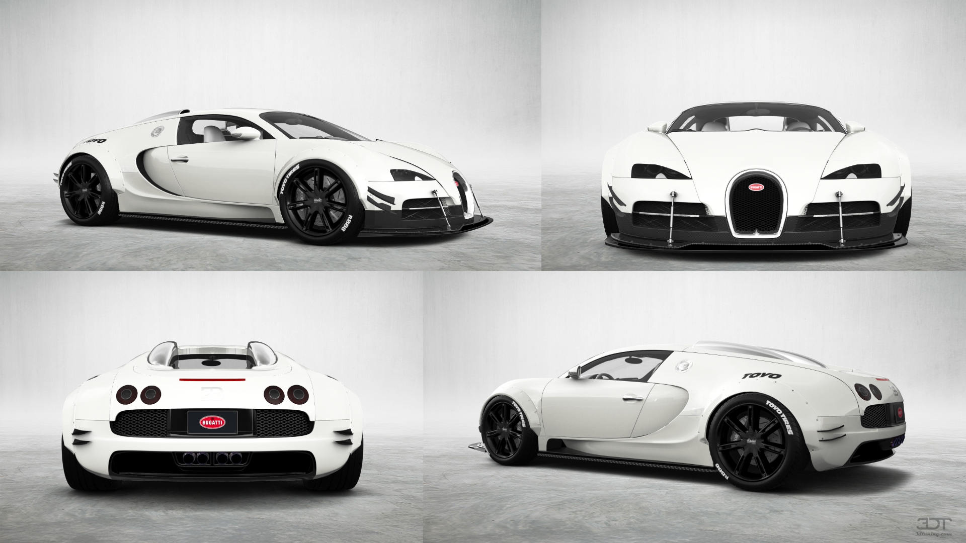 Bugatti Veyron 2 Door Coupe 2005 tuning