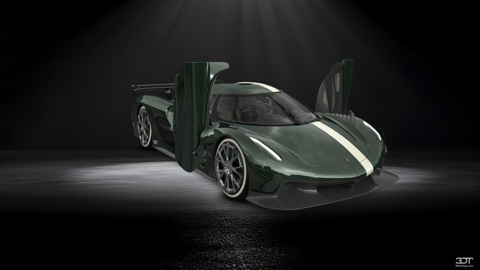 Koenigsegg Jesko 2 door targa top 2020