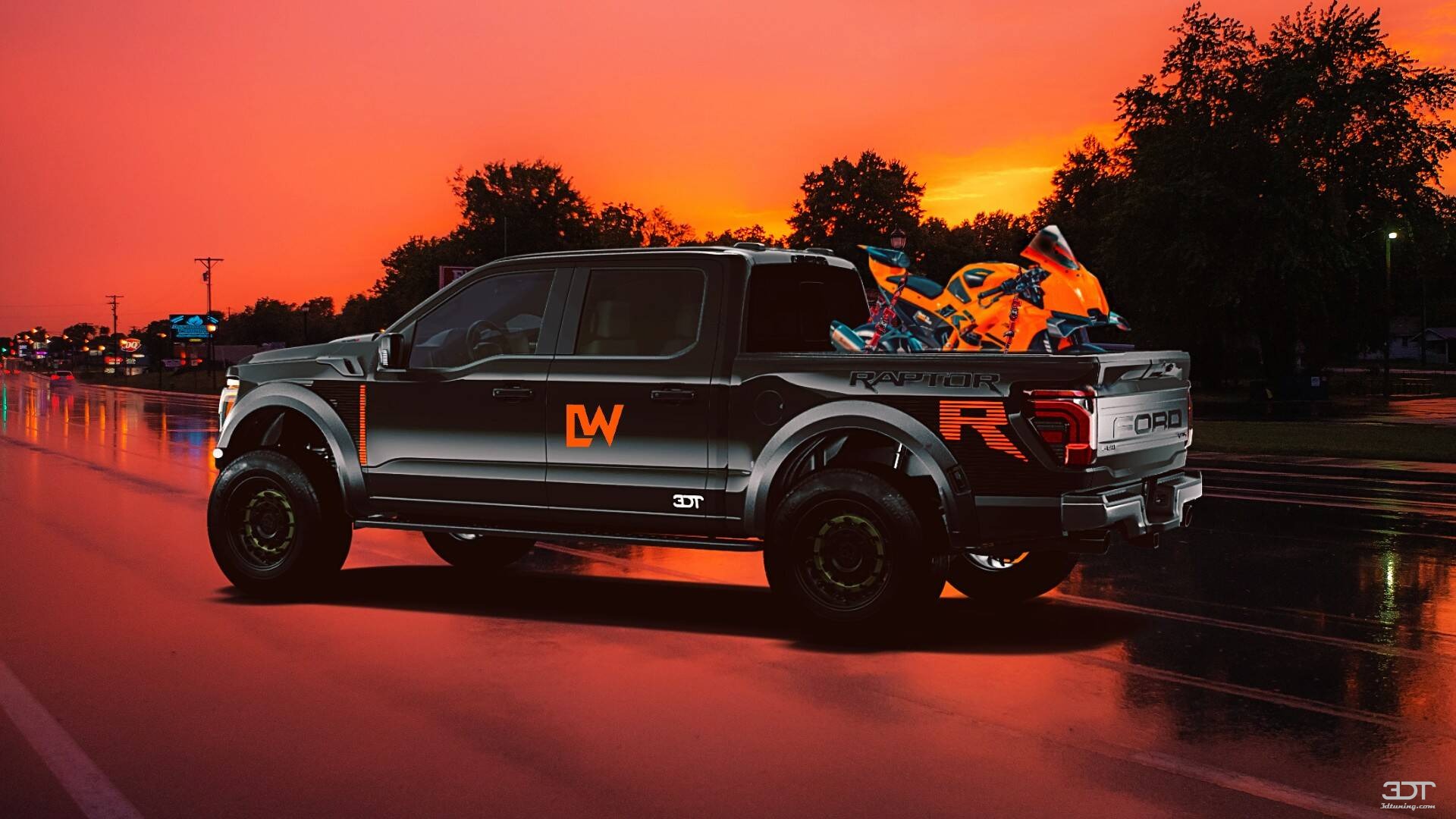 Tuning Ford F-150 Raptor 4 Door pickup truck 2024
