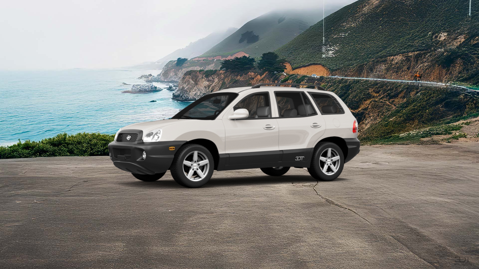 Hyundai Santa Fe 5 Door SUV 2004 Images