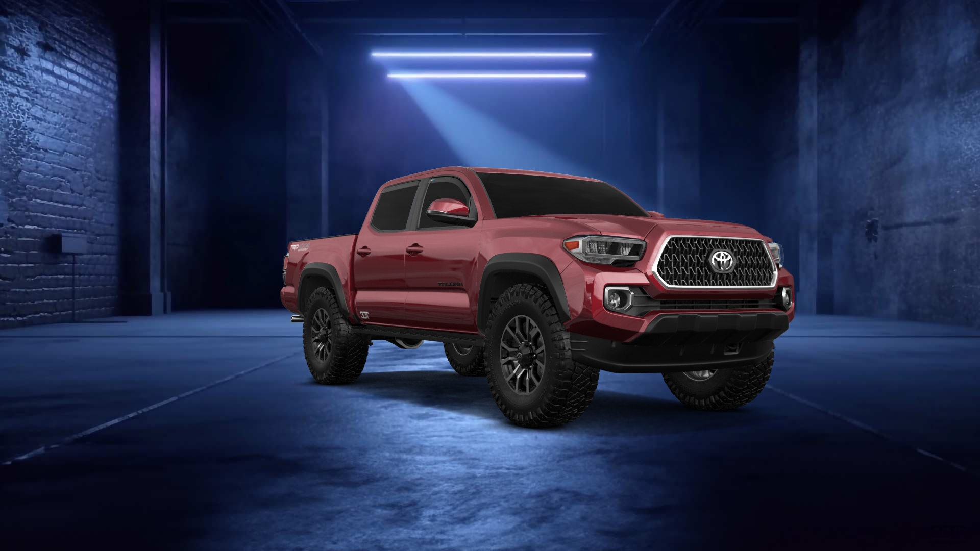 Toyota Tacoma 4 Door pickup truck 2018 tuning