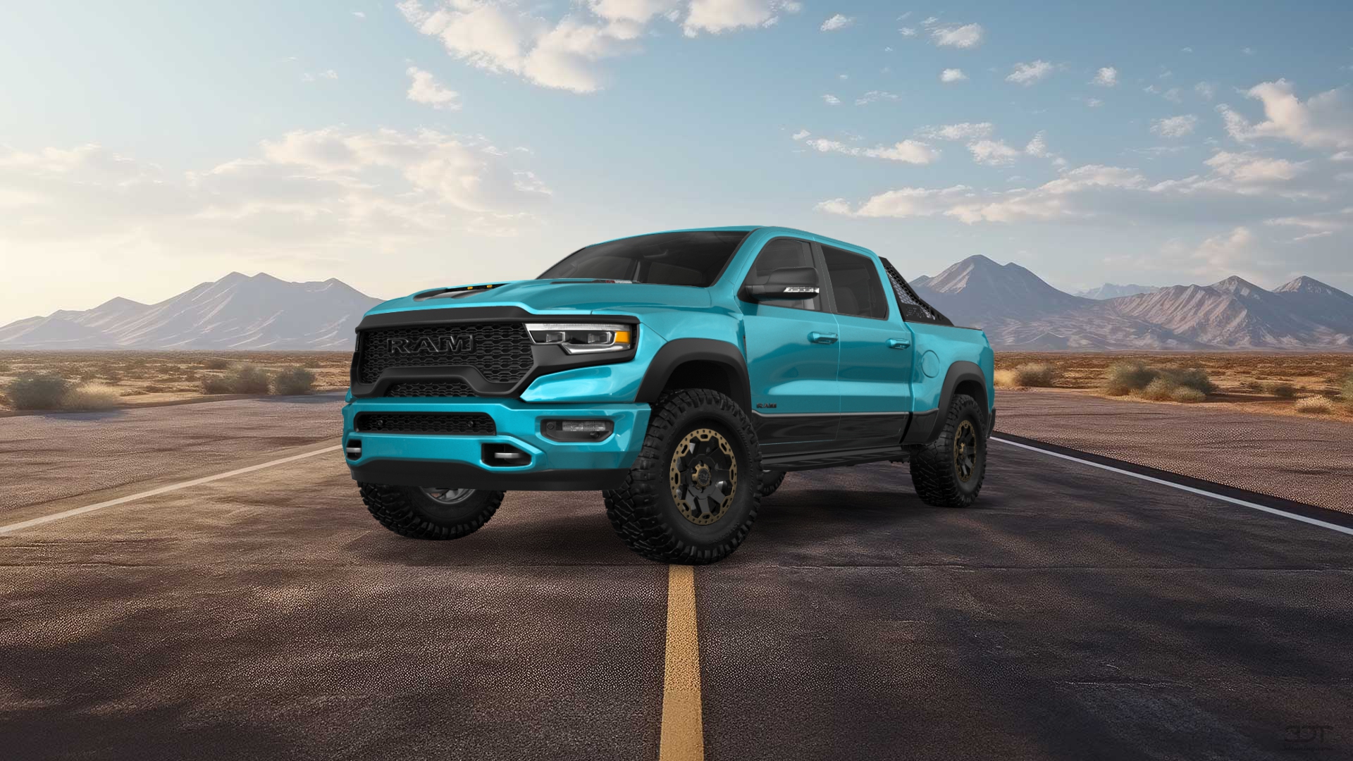 Dodge Ram 1500 TRX 4 Door pickup truck 2021