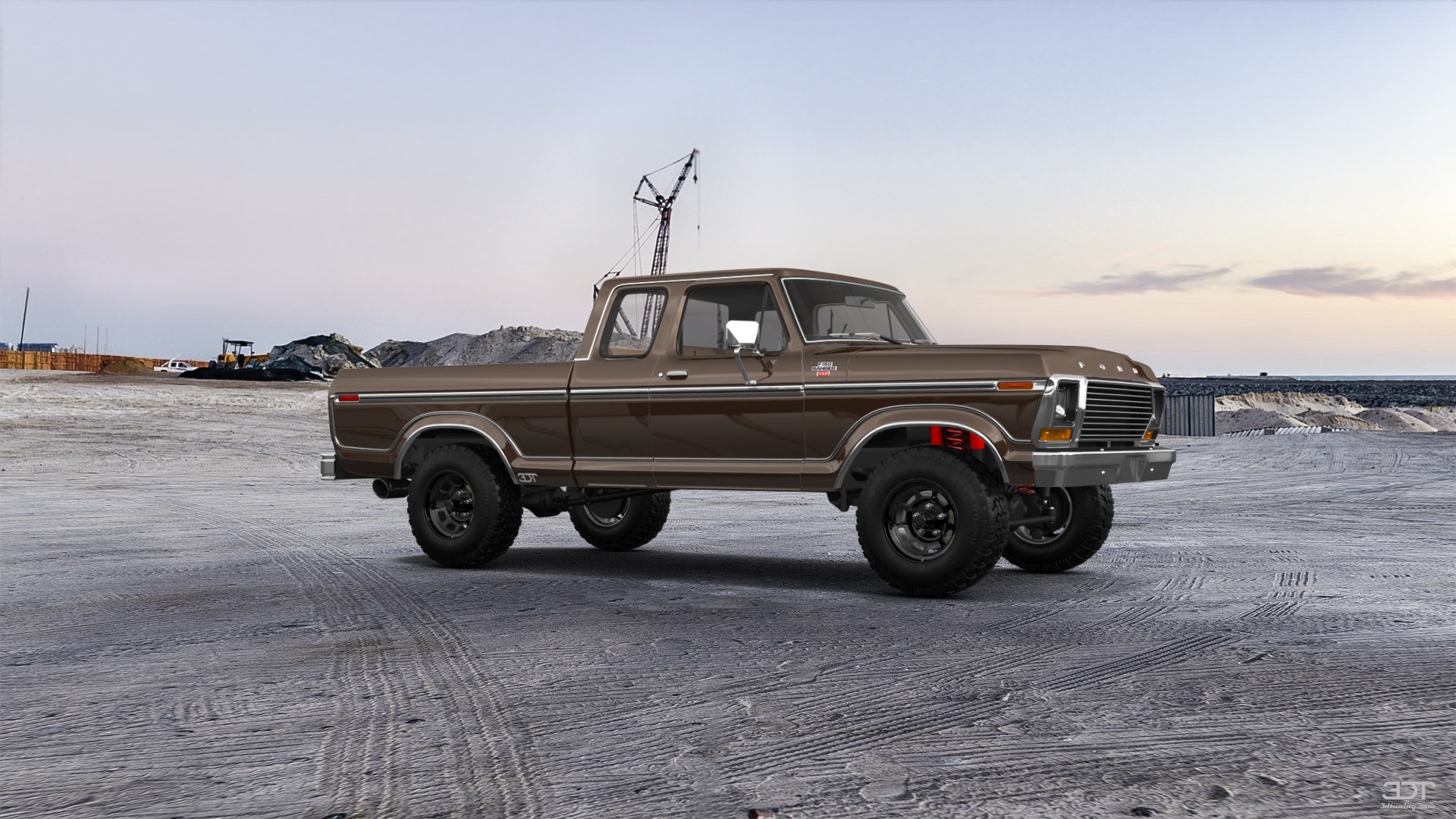 Ford F-150 SuperCab 2 Door pickup truck 1978 tuning