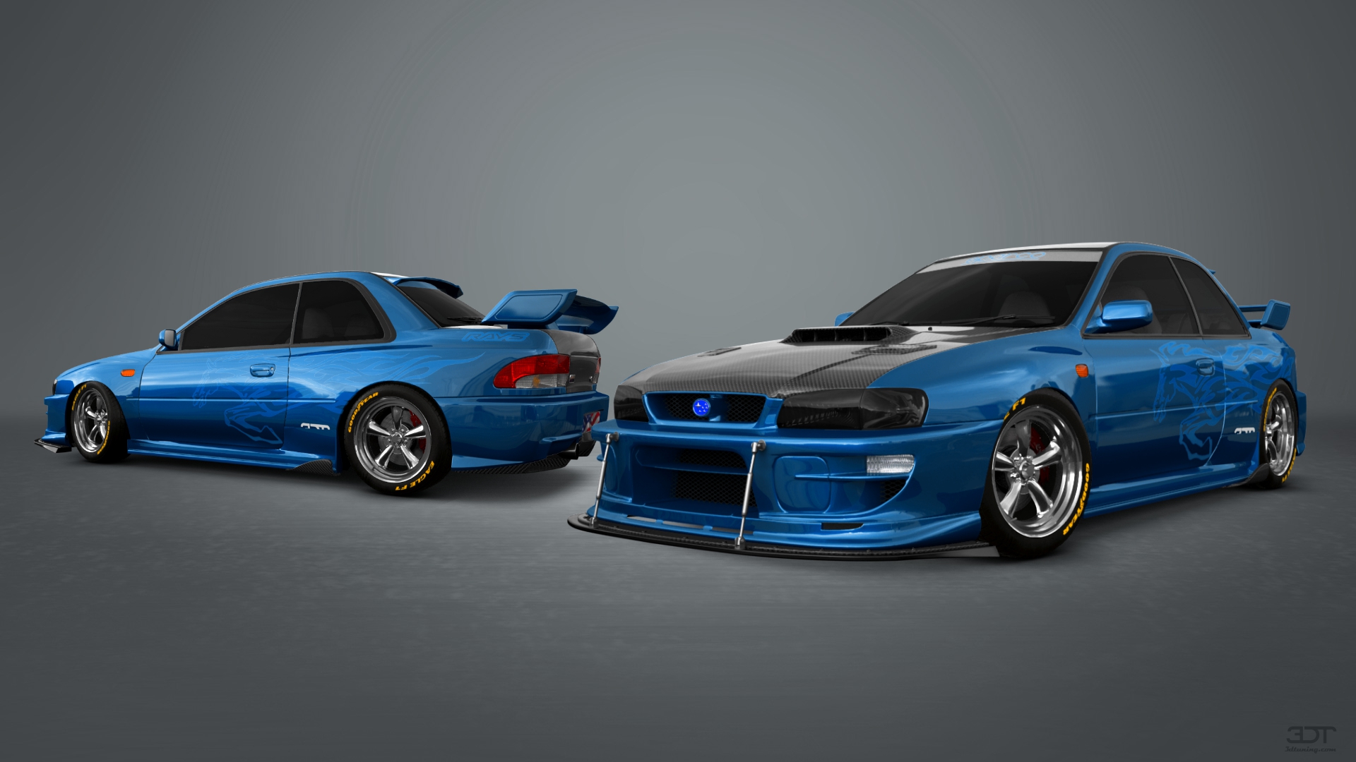 Subaru Impreza WRX STI 22B 2 Door Coupe 2000 tuning