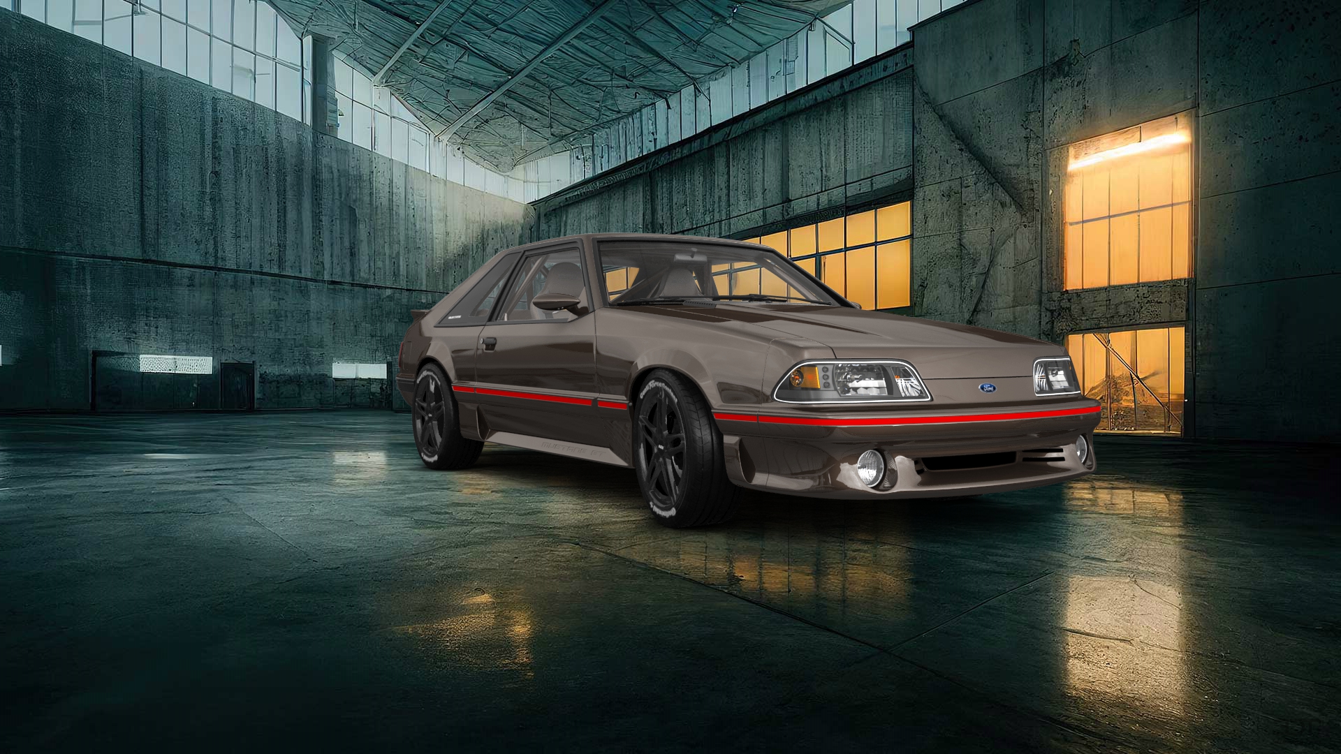 Ford Mustang 3 Door Hatchback 1988 tuning