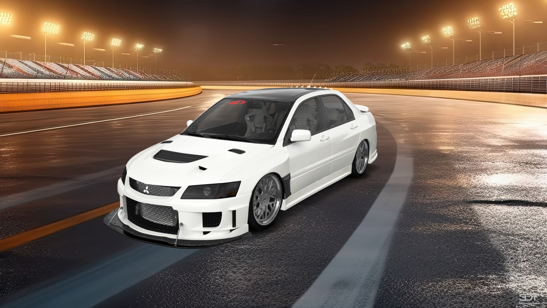 Mitsubishi Lancer Evo IX 4 Door Saloon 2005 tuning