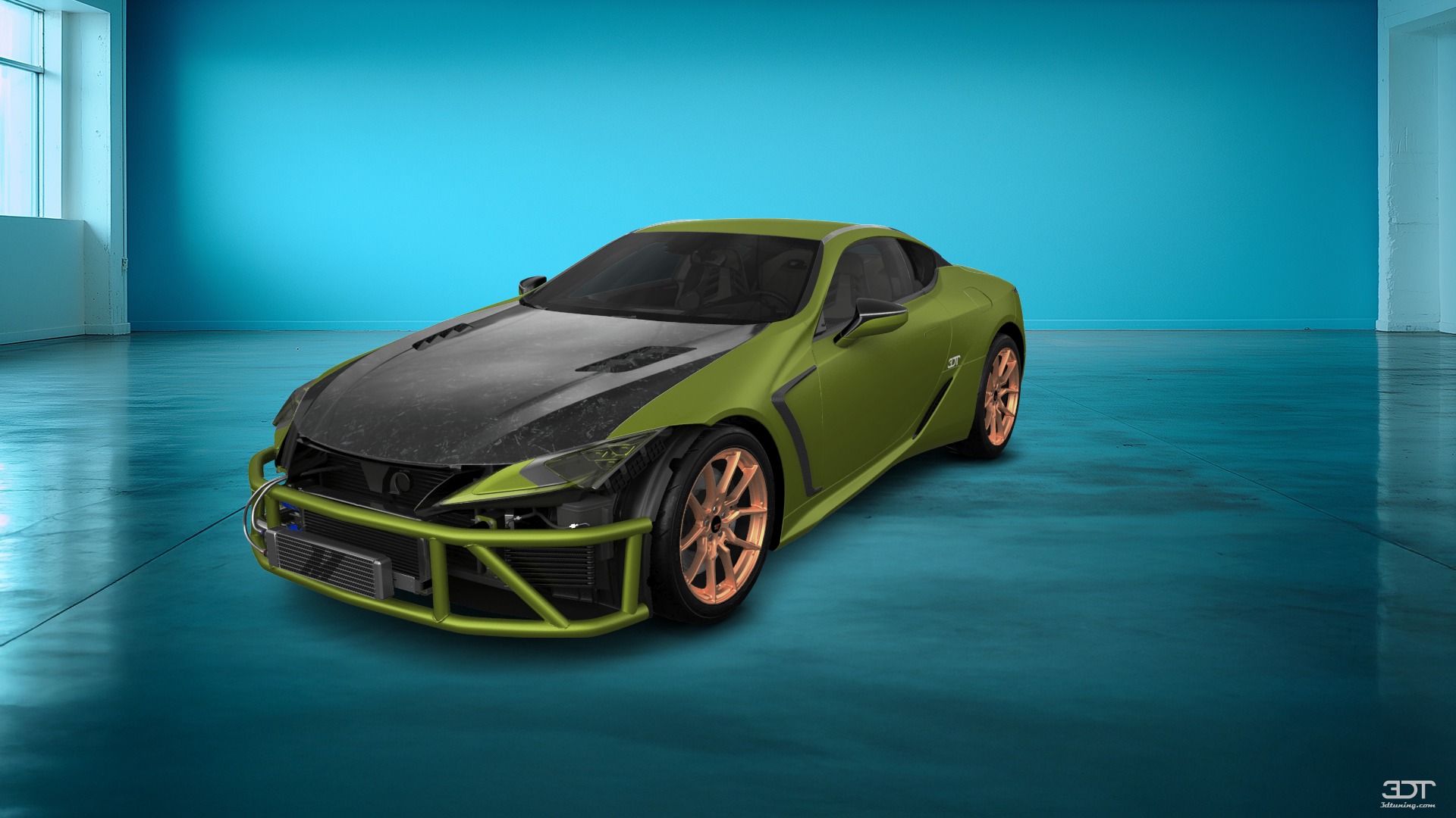 Lexus LC500 2 door fastback coupe 2017 tuning