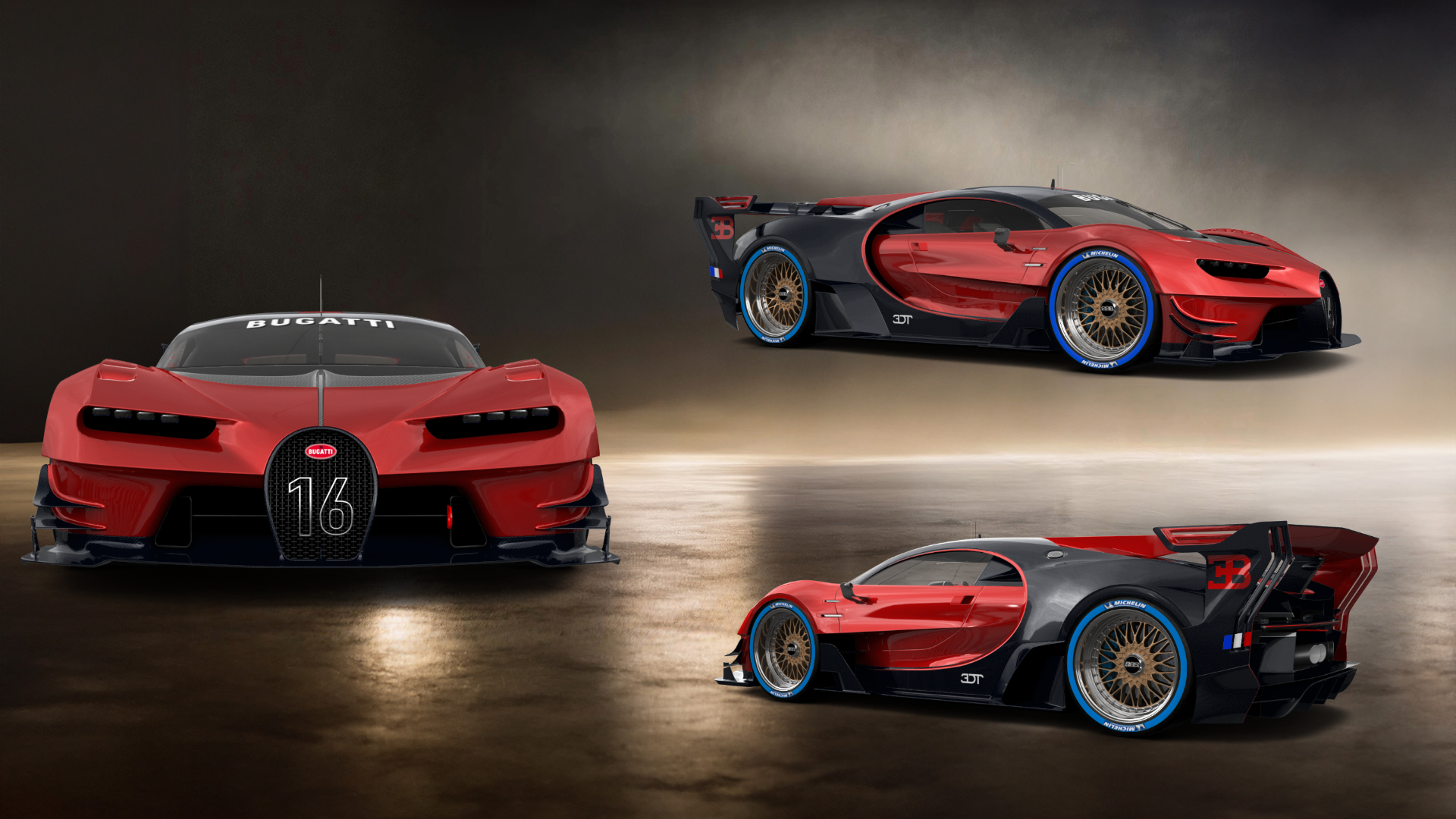 Bugatti Vision GT Supercar 2015