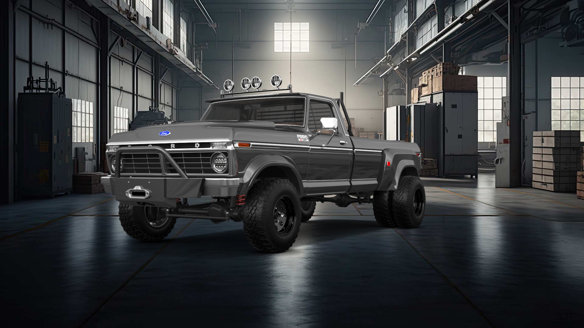 Ford F-350 Dually 2 Door pickup truck 1974