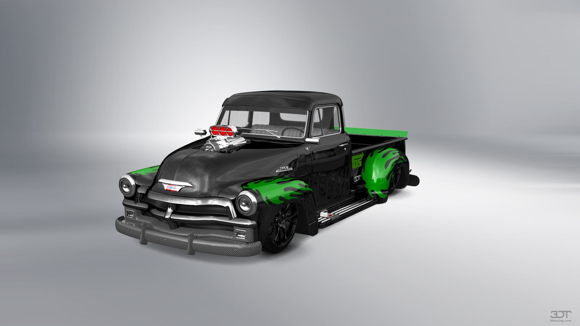 Chevrolet 3100 2 Door pickup truck 1954 tuning