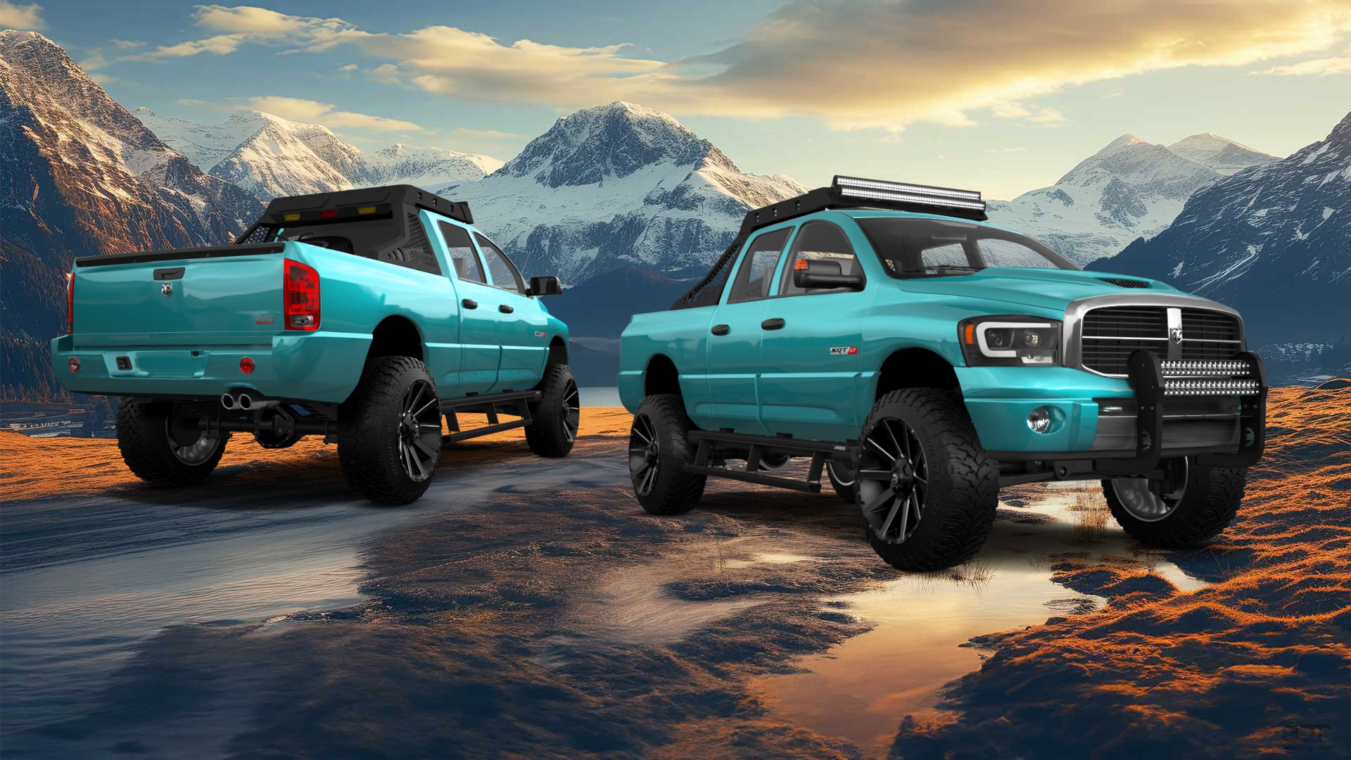 Dodge Ram 1500 Quad-Cab 4 Door pickup truck 2006 tuning