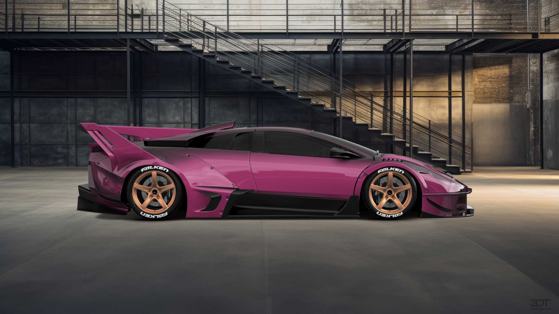 Lamborghini Murcielago 2 Door Coupe 2001 tuning