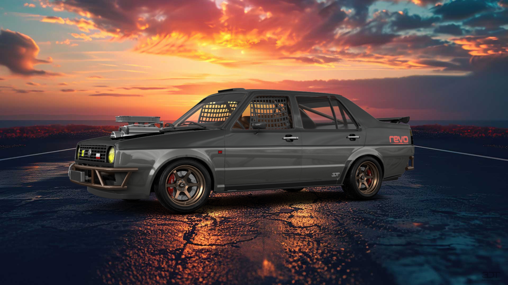 Volkswagen Jetta A2 (mk2) 4 Door Saloon 1985 tuning