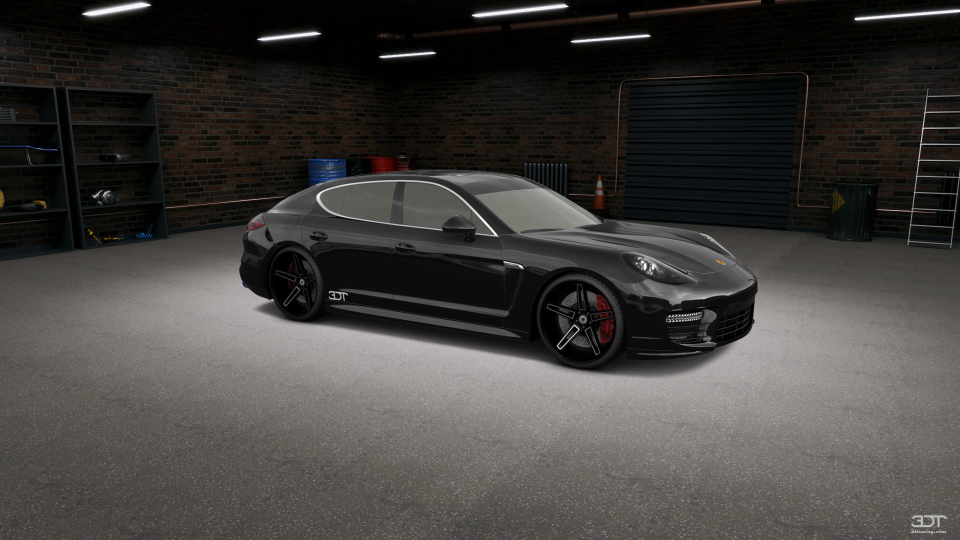 Porsche Panamera 4 door fastback saloon 2011 tuning