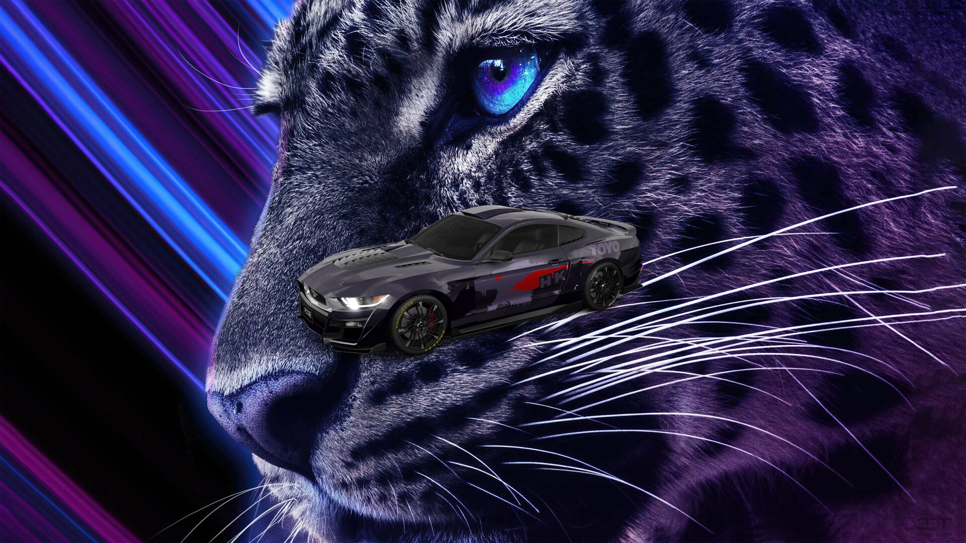 Ford Mustang GT500 challenge 2 Door Coupe 4020
