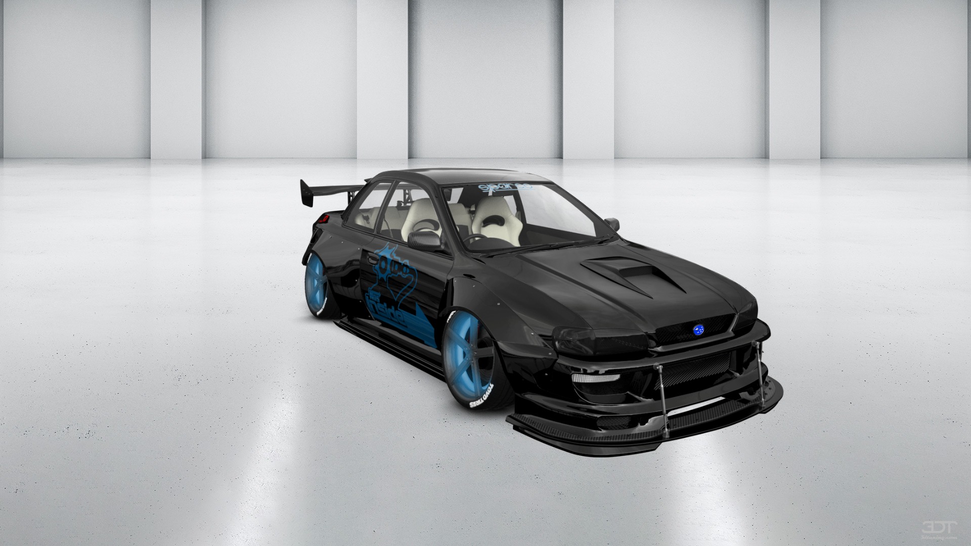 Subaru Impreza WRX STI 22B 2 Door Coupe 2000 tuning