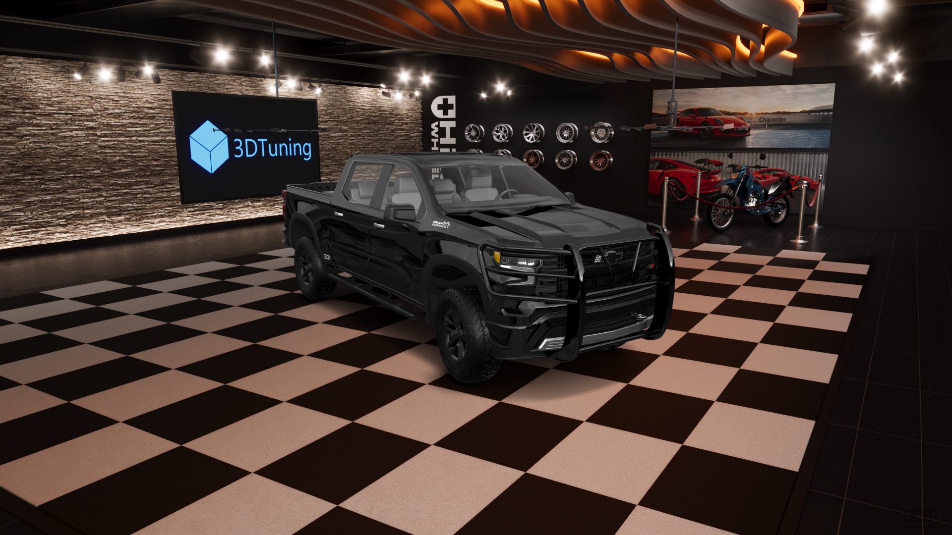 Chevrolet Silverado 1500 Crew Cab 5.8 ft box 4 Door pickup truck 2023 tuning