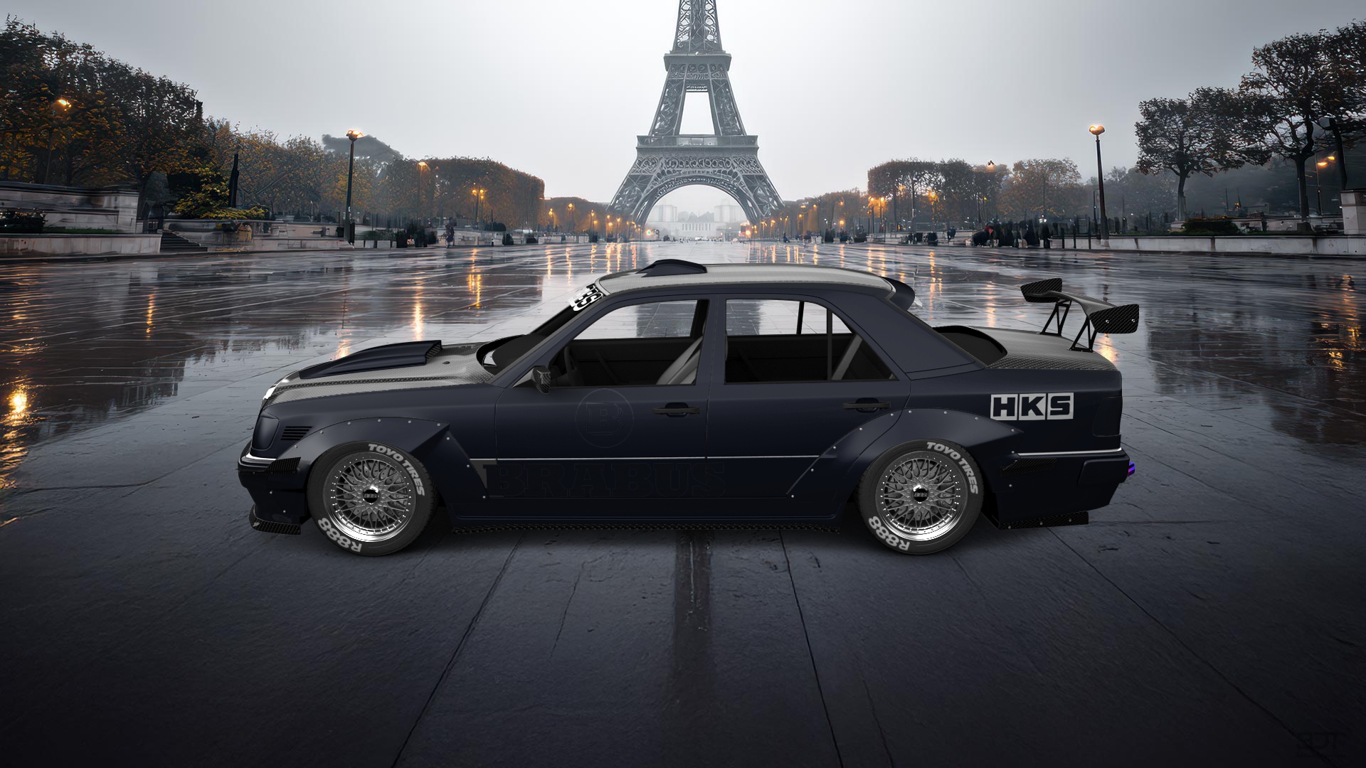 Mercedes E-Class Sedan 1984 tuning