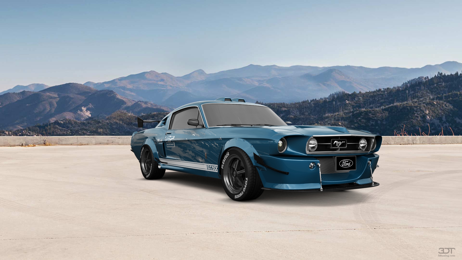 Mustang GT500 2 Door Coupe 1968 tuning