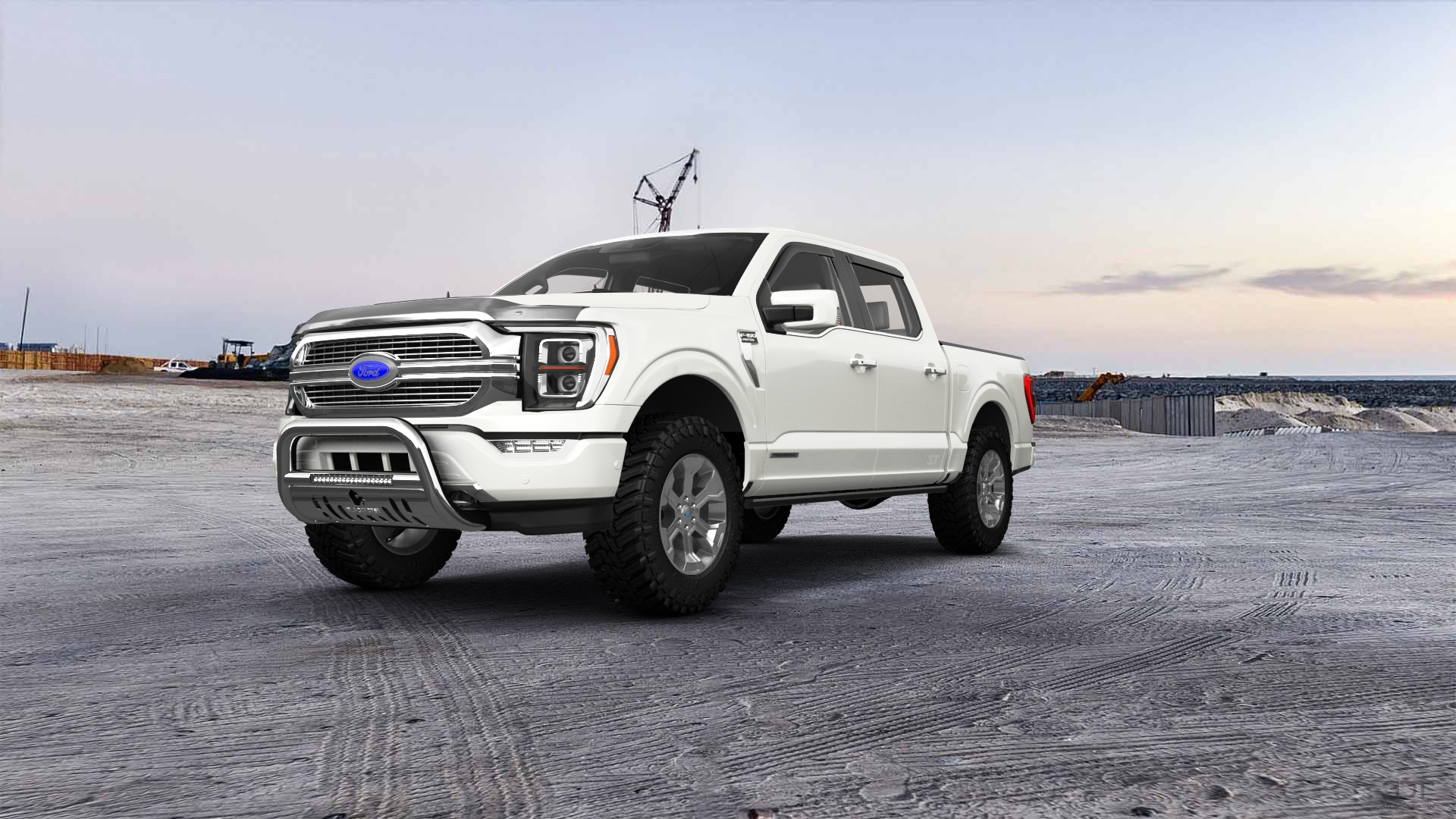 Ford F-150 SuperCrew 4 Door pickup truck 2021 Images
