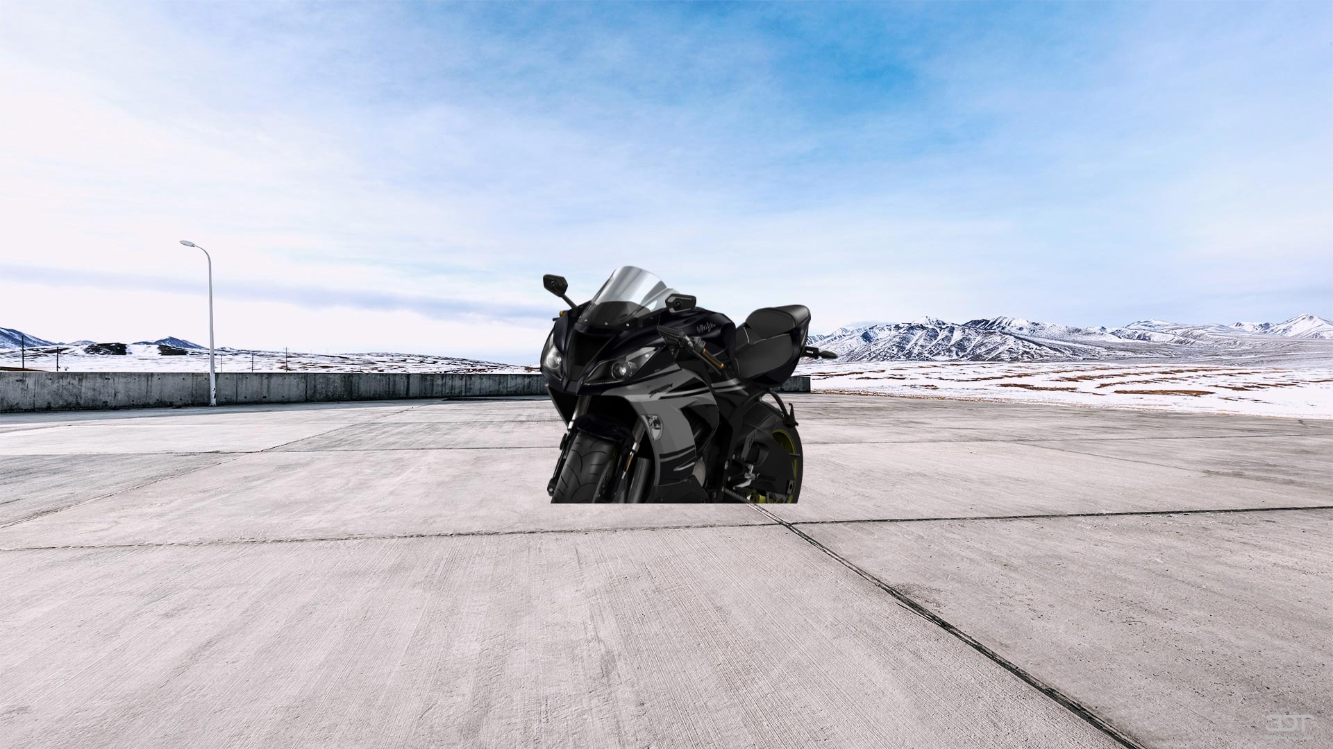 Kawasaki Ninja ZX 6R Sport Bike 2015 tuning