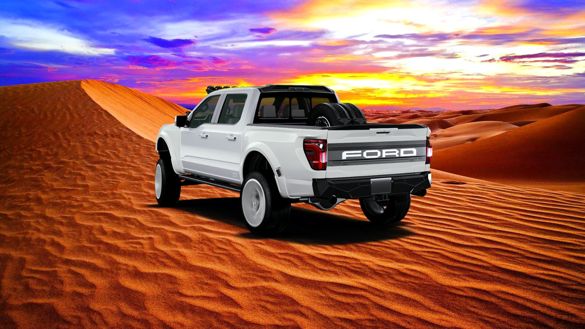 Ford F-150 Raptor 4 Door pickup truck 2024 Images
