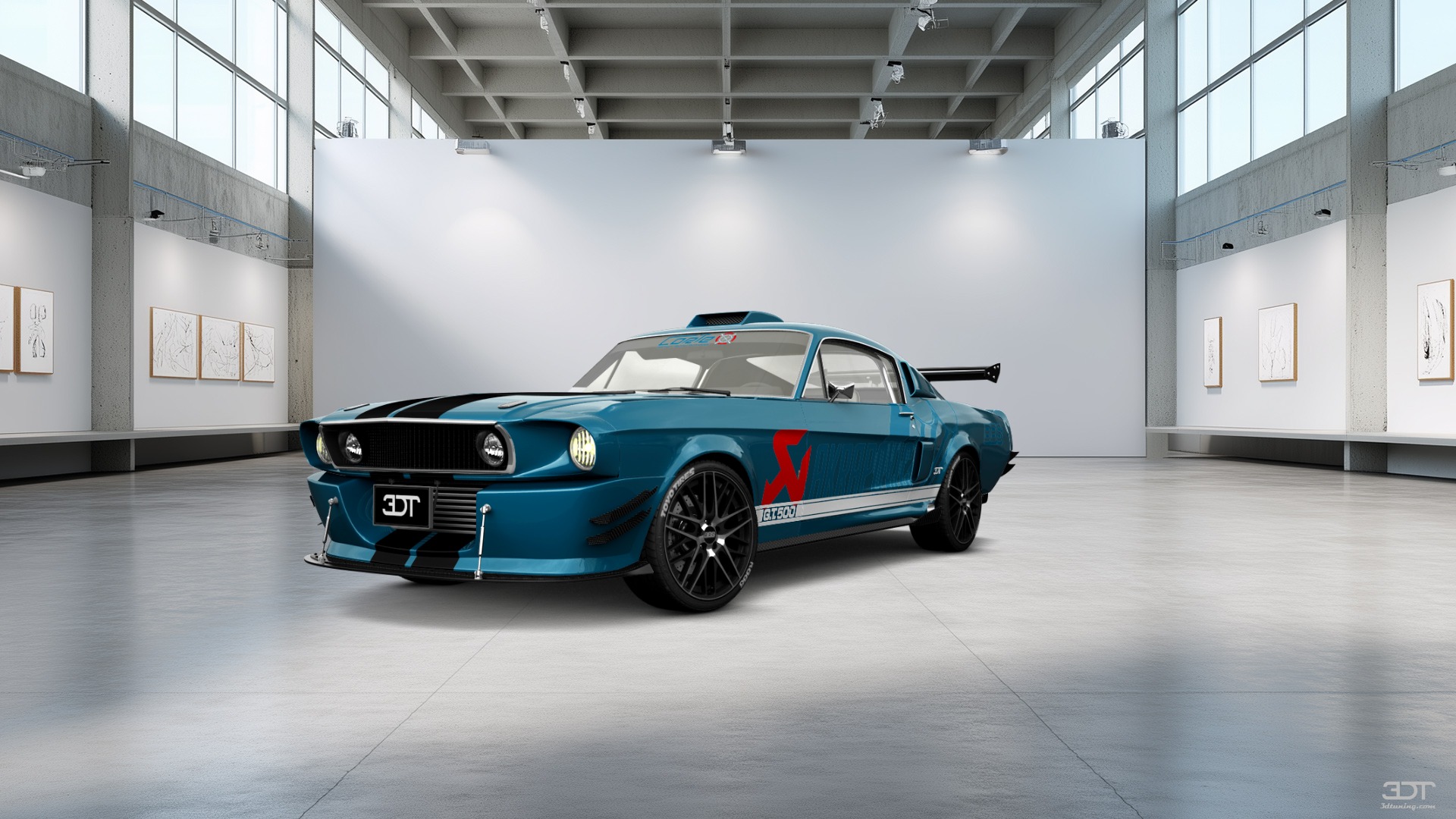 Tuning Mustang GT500 2 Door Coupe 1968