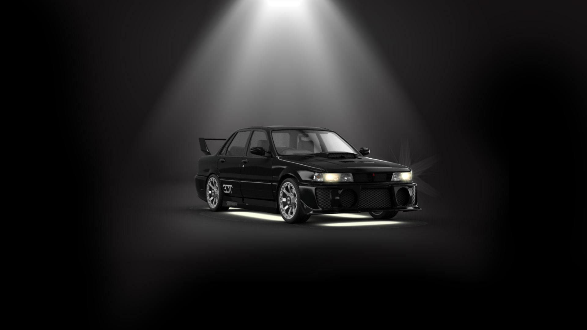 Mitsubishi Galant Sedan 1987 tuning