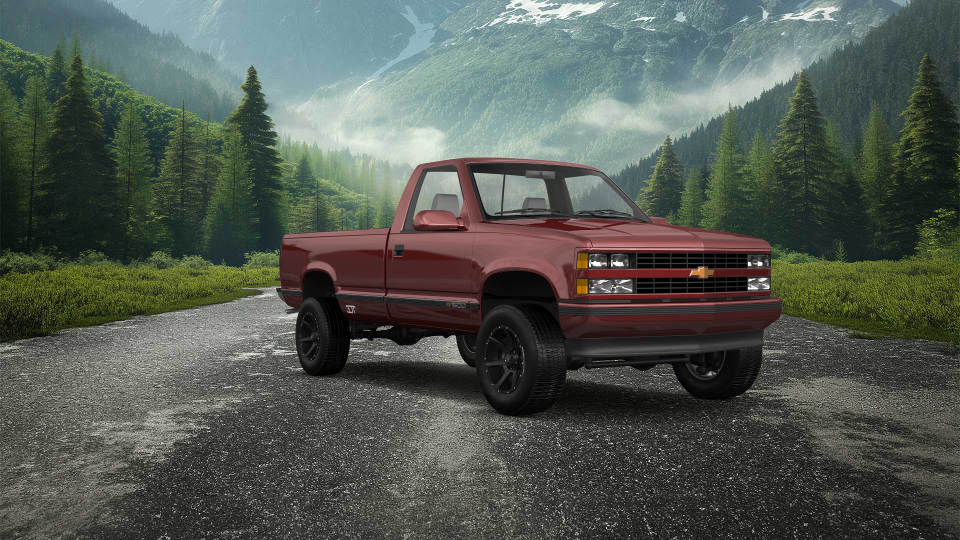 Chevrolet K1500 Regular Cab Fleetside Pickup 1988 tuning