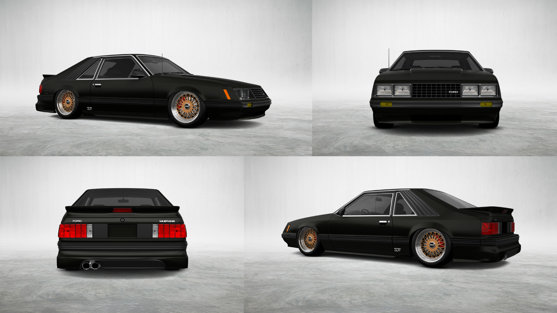 Tuning Ford Mustang Hatchback 1980