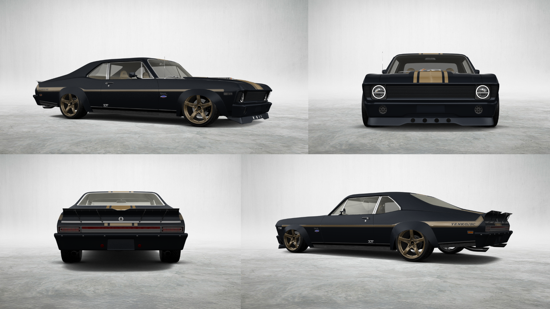 Chevrolet Chevy II Nova 2 Door Coupe 1968